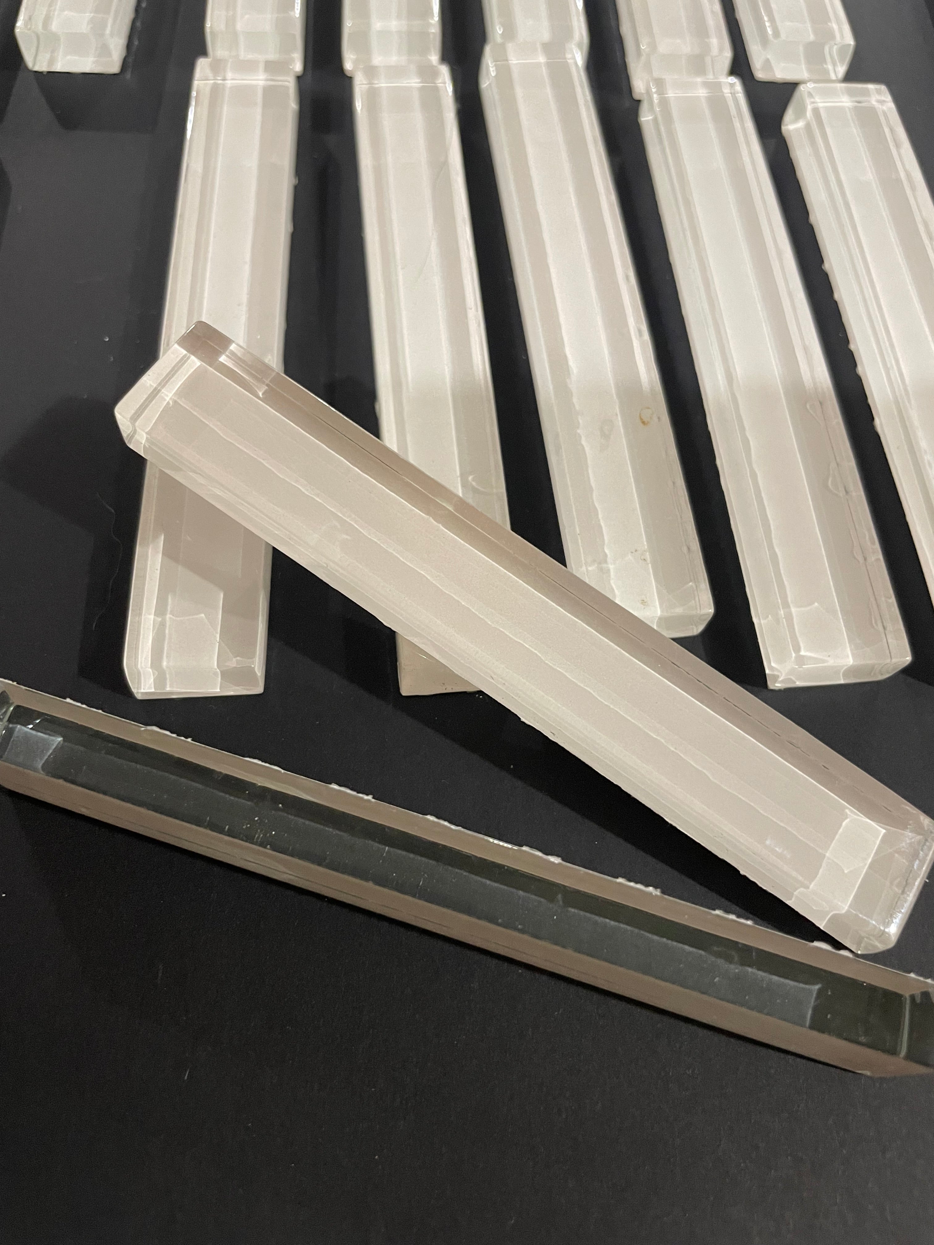 Glass Bars - White