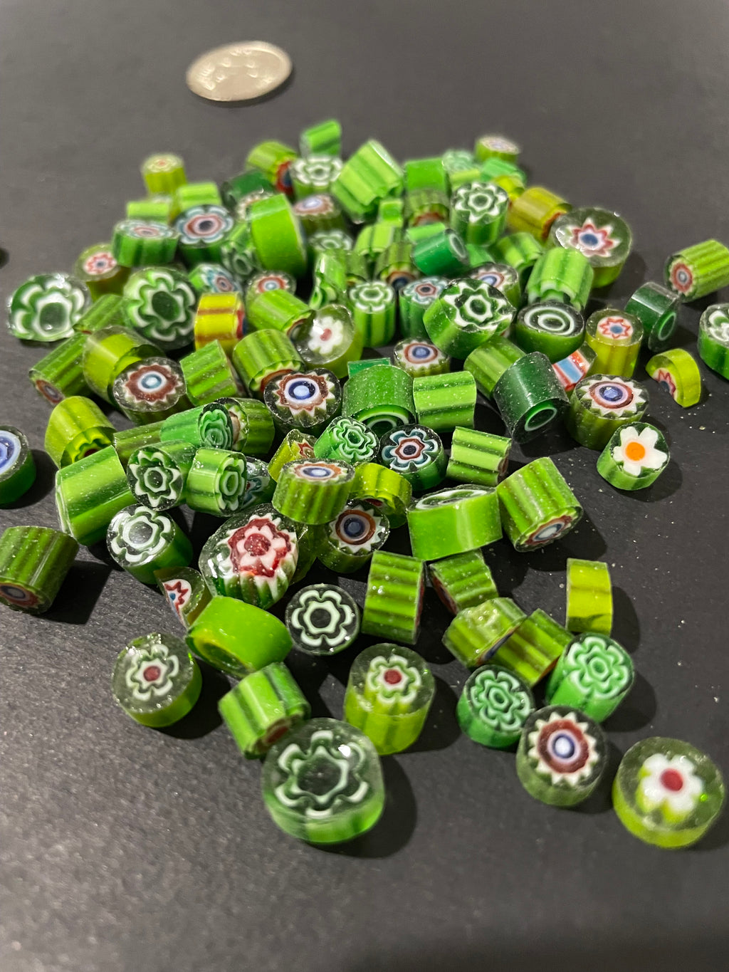 Millefiori - Green Mix
