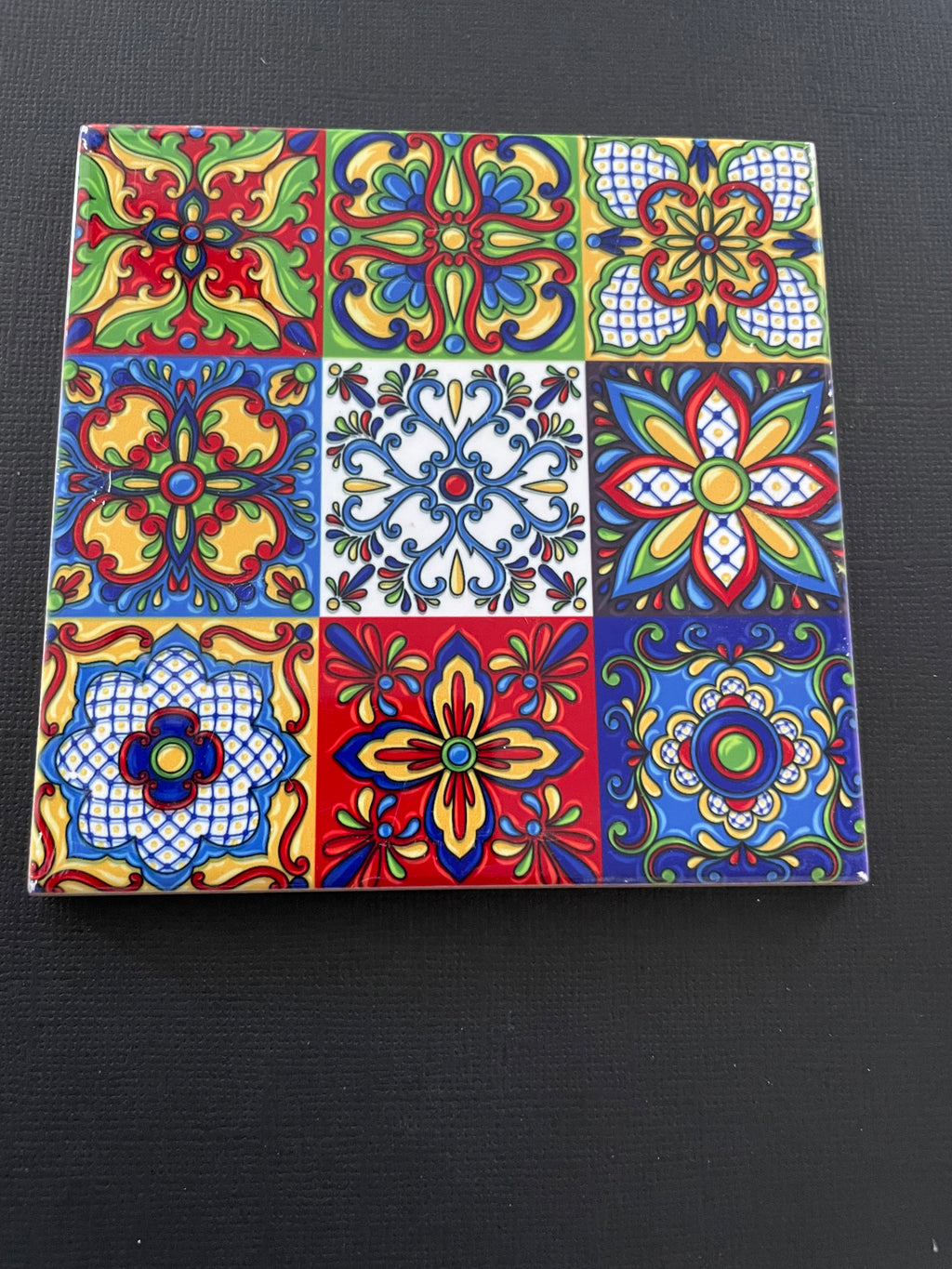 Decorative Tile - Talavera Quilt