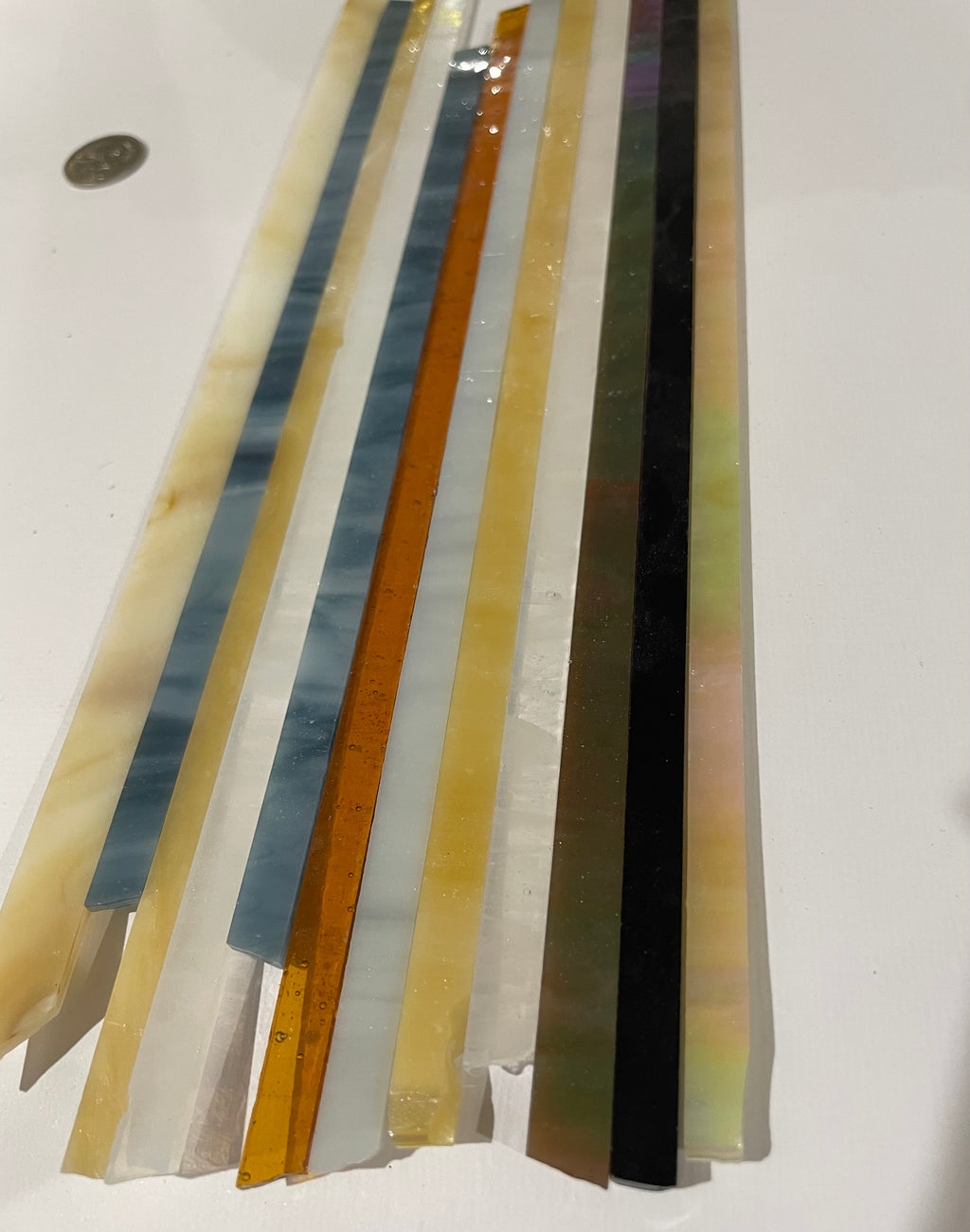 Stained Glass Strips - Neutral Mix Lg