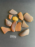 Small Amber Seaglass