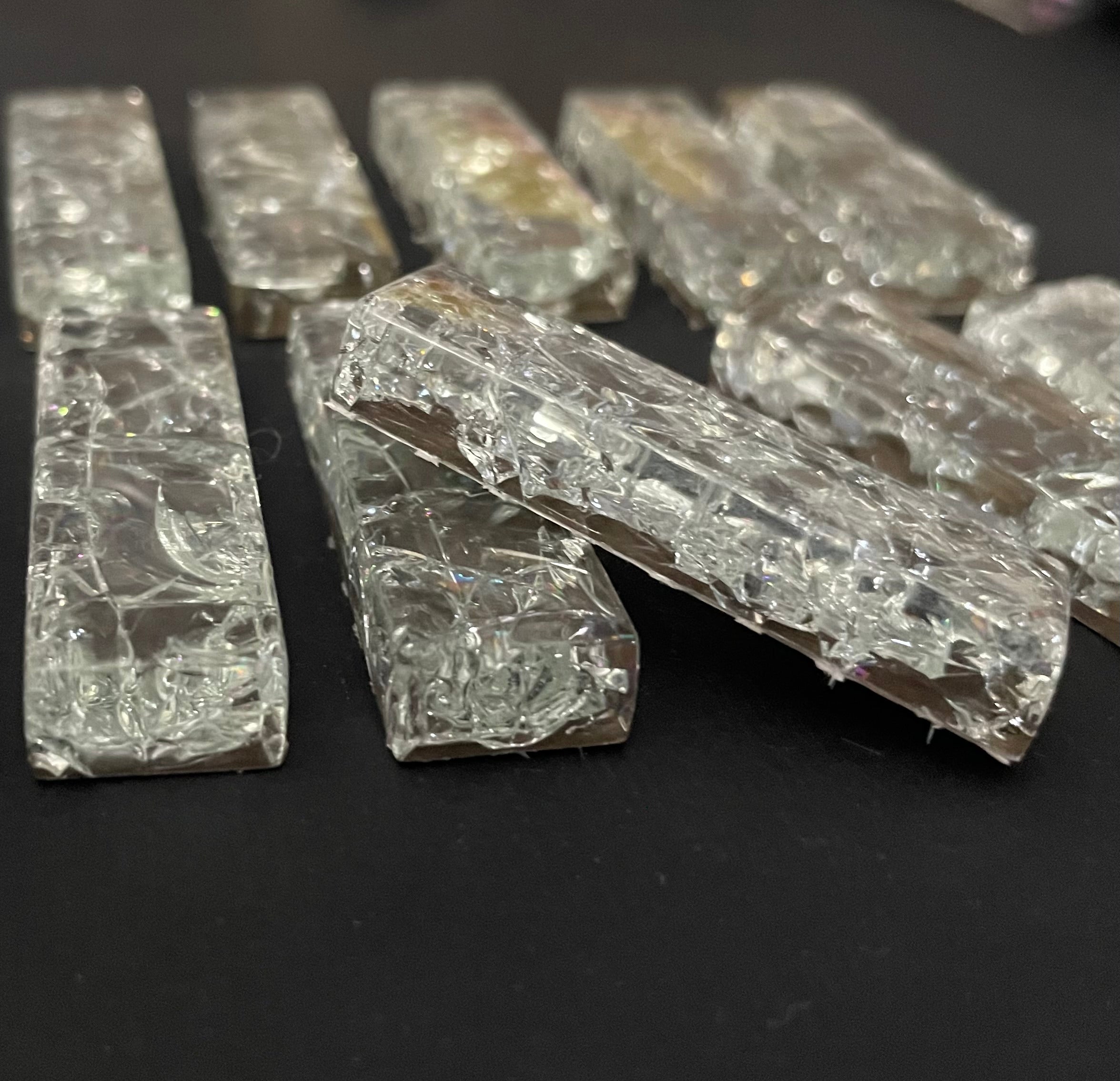 Glass Bars - Crackle