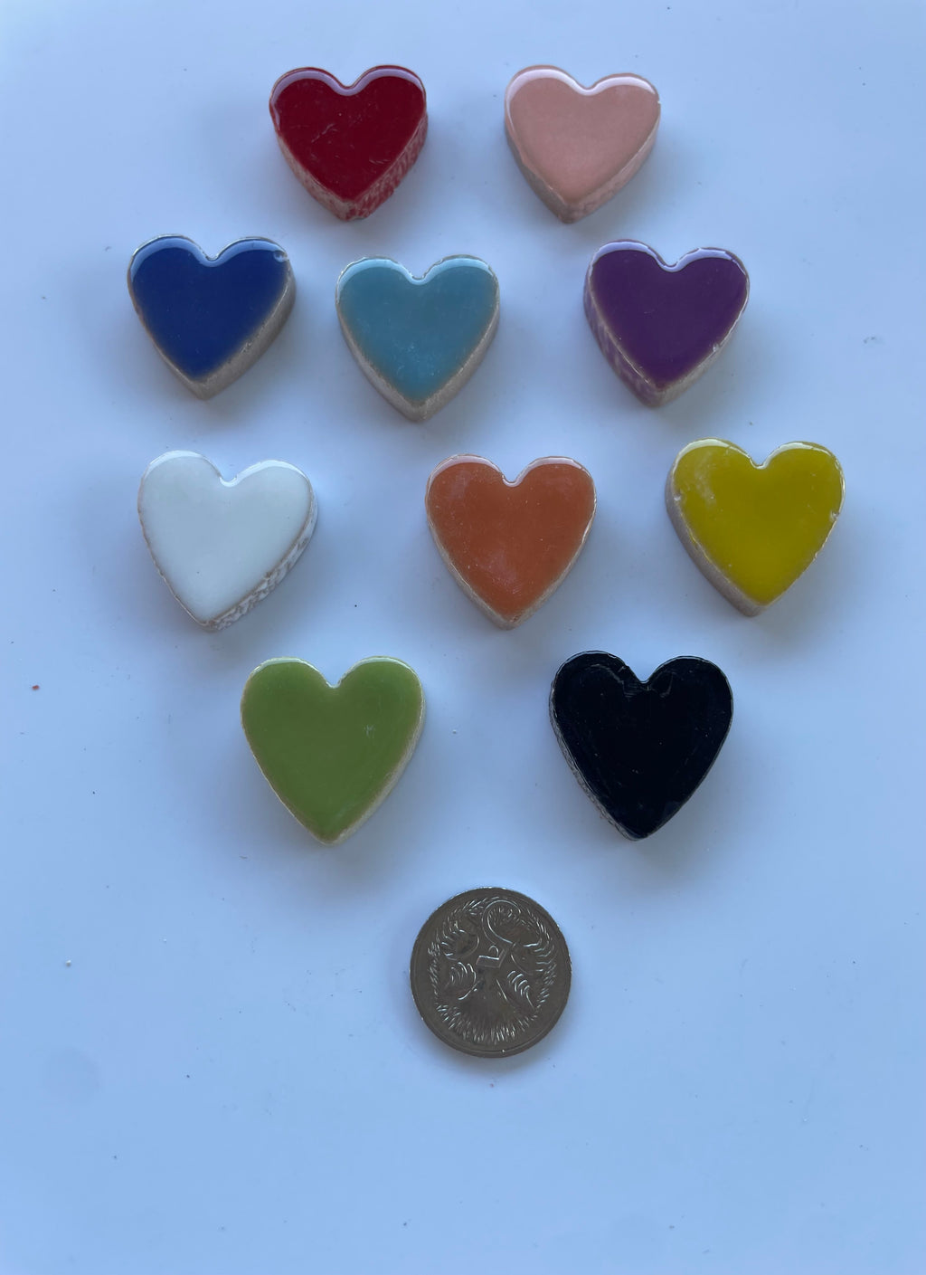 Ceramic Hearts - Mixed Hearts