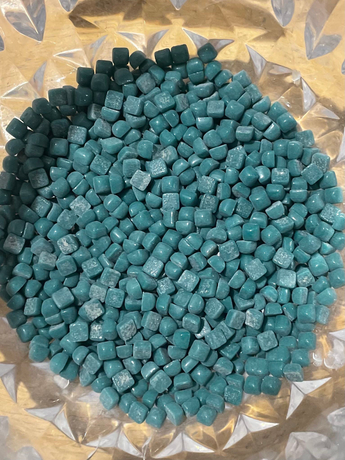 Micro Squares - Forest Green