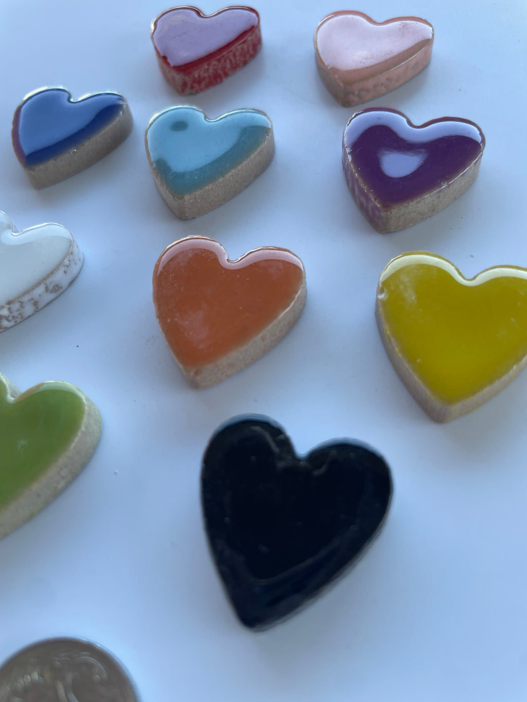Ceramic Hearts - Mixed Hearts