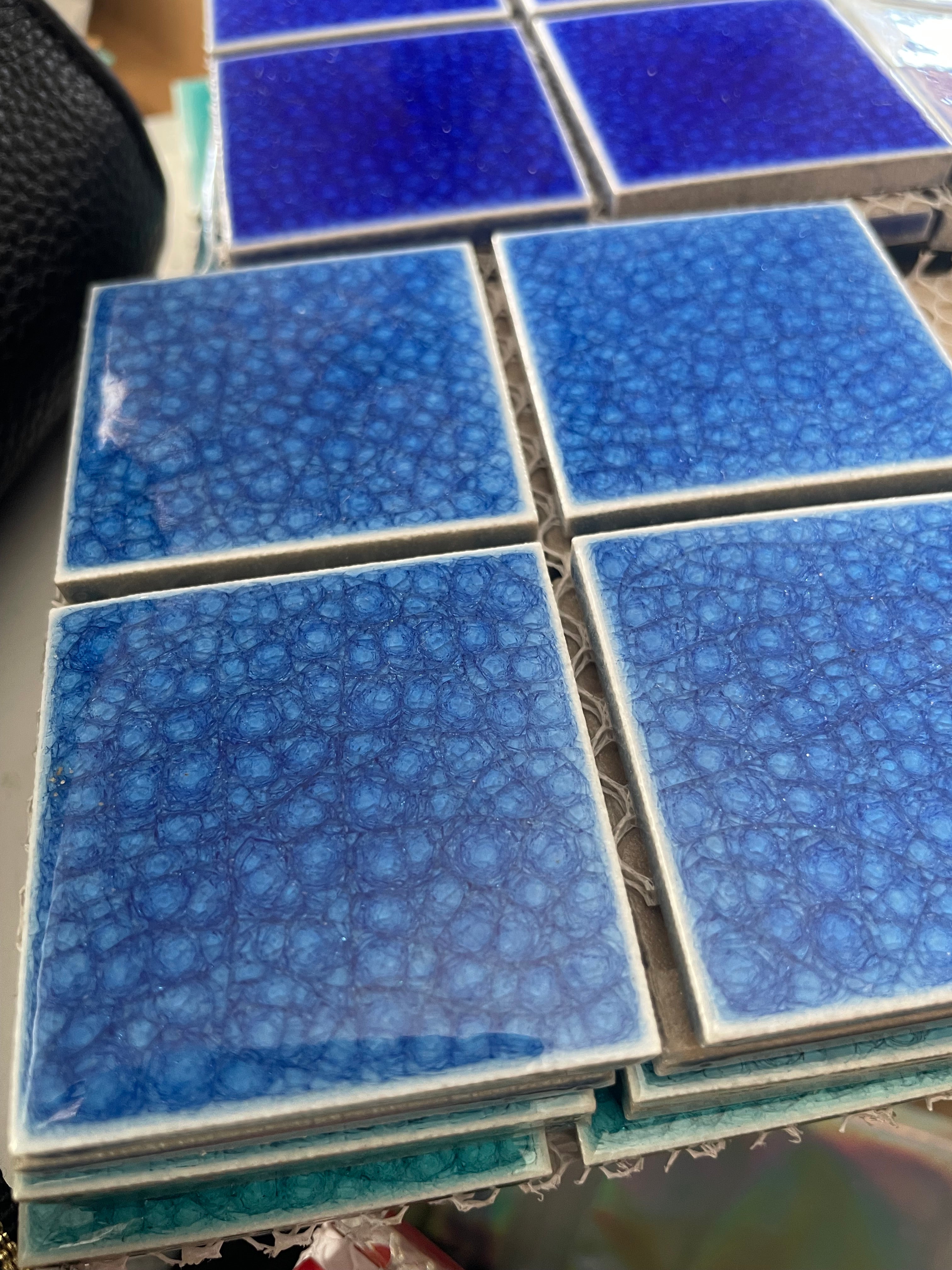 Crackle Gloss Squares - Great Barrier Reef