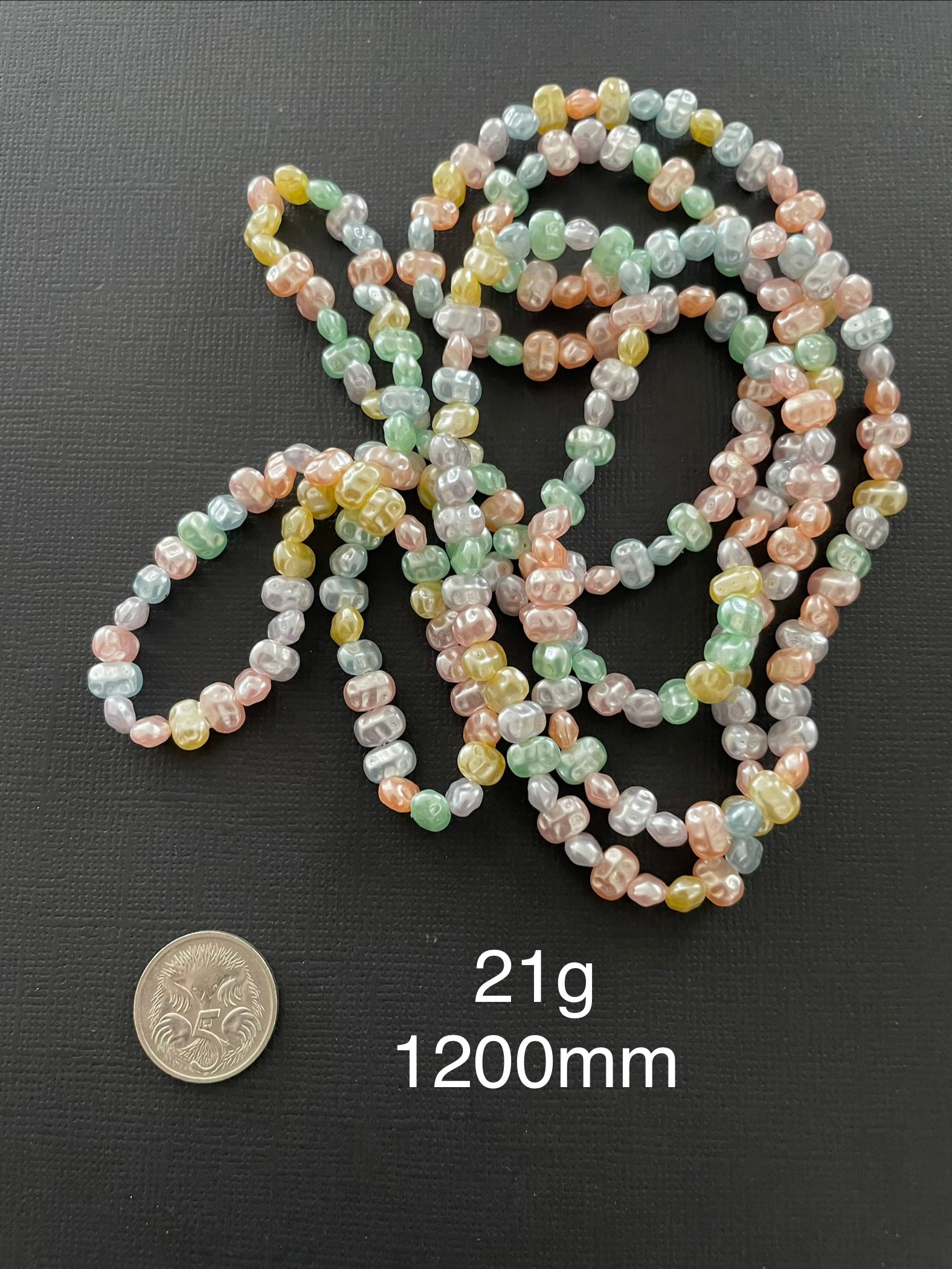 Colourful Beads - 1200mm