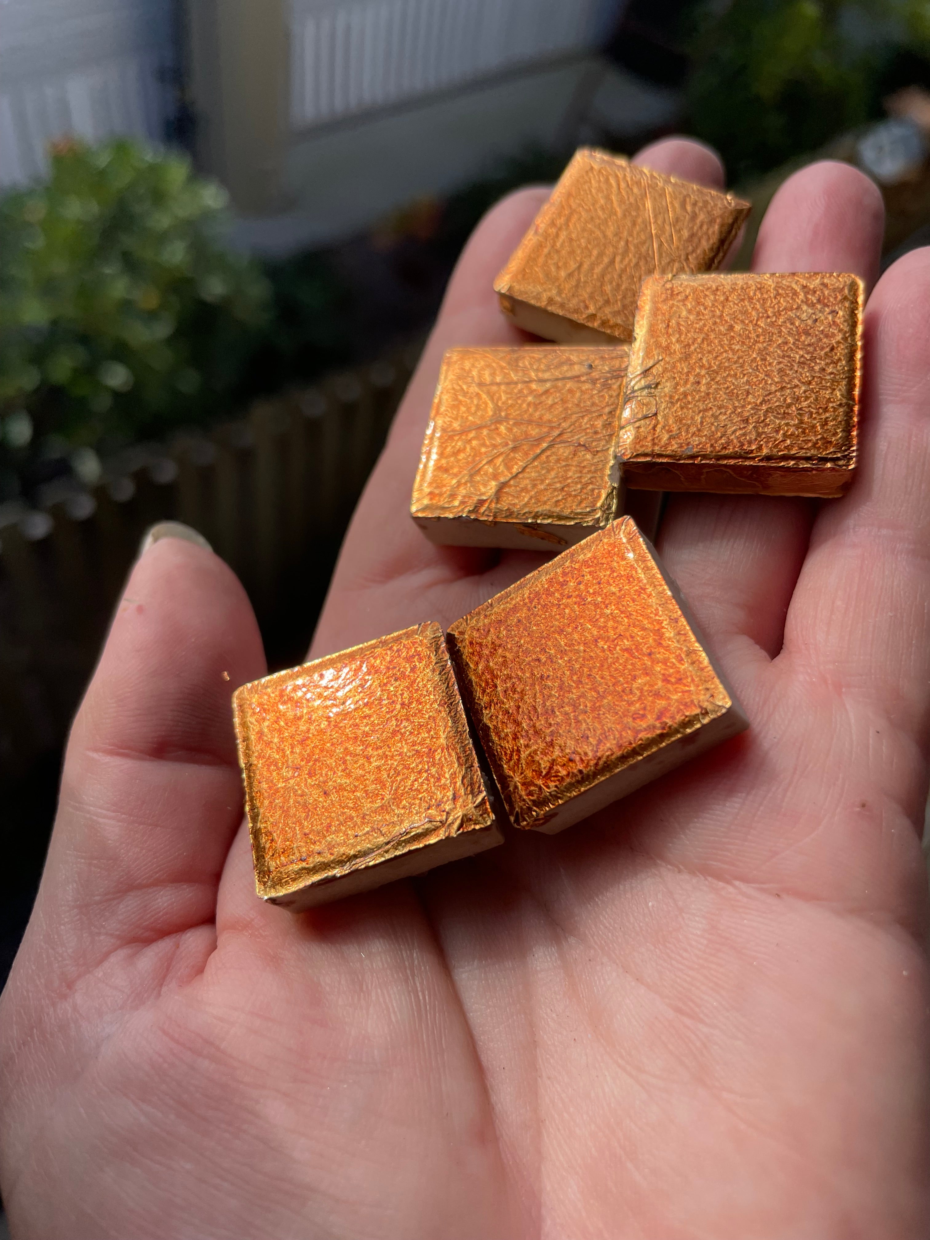 Ceramic Squares - Copper