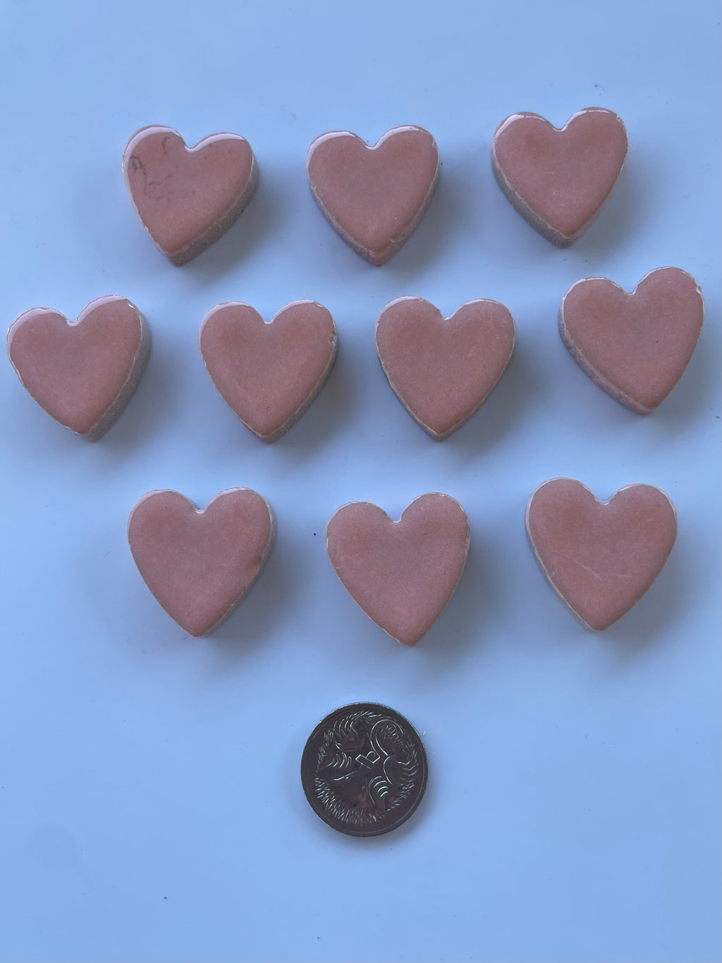 Ceramic Hearts - Pink