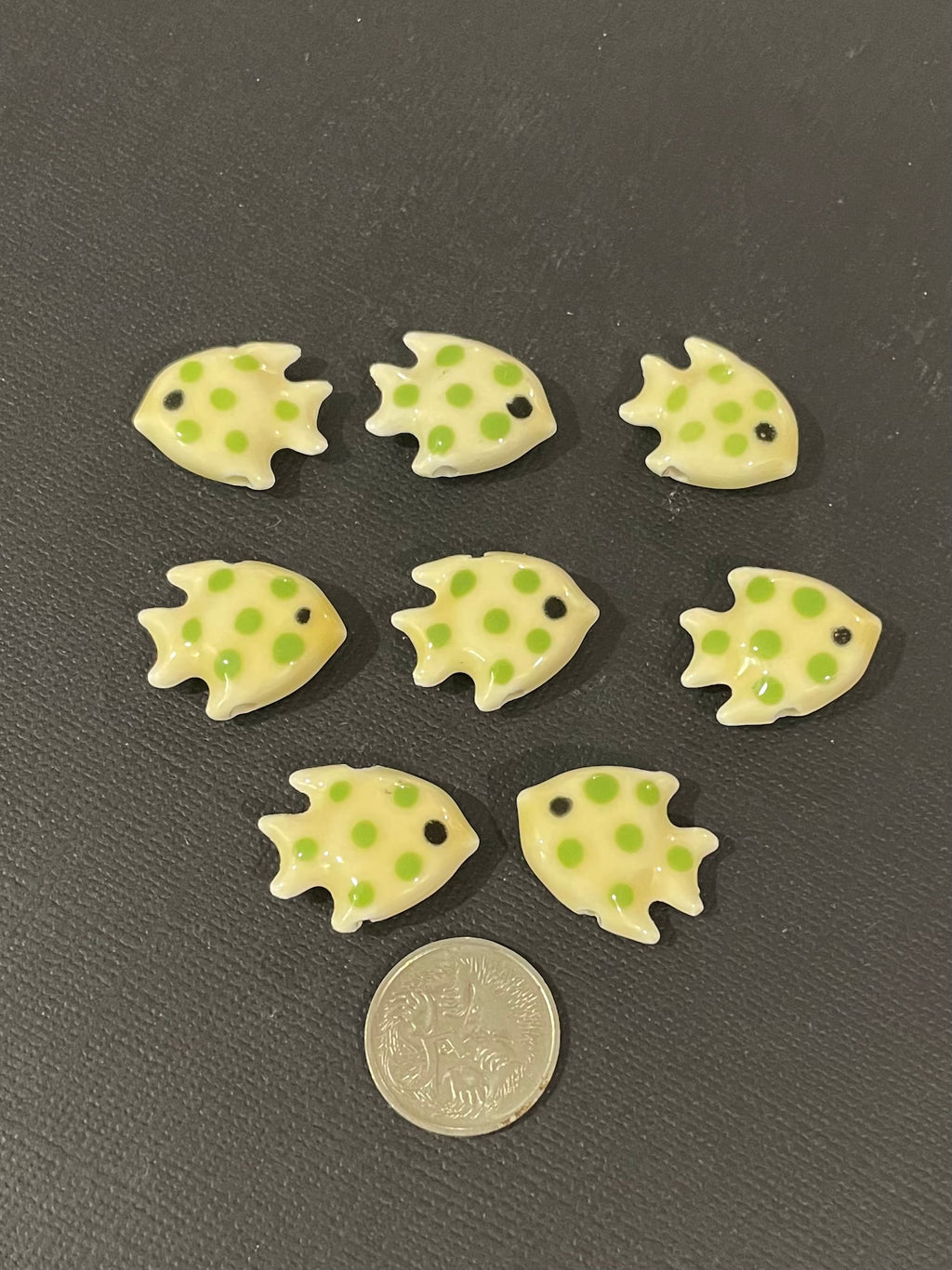 Ceramic Fishies - Yellow