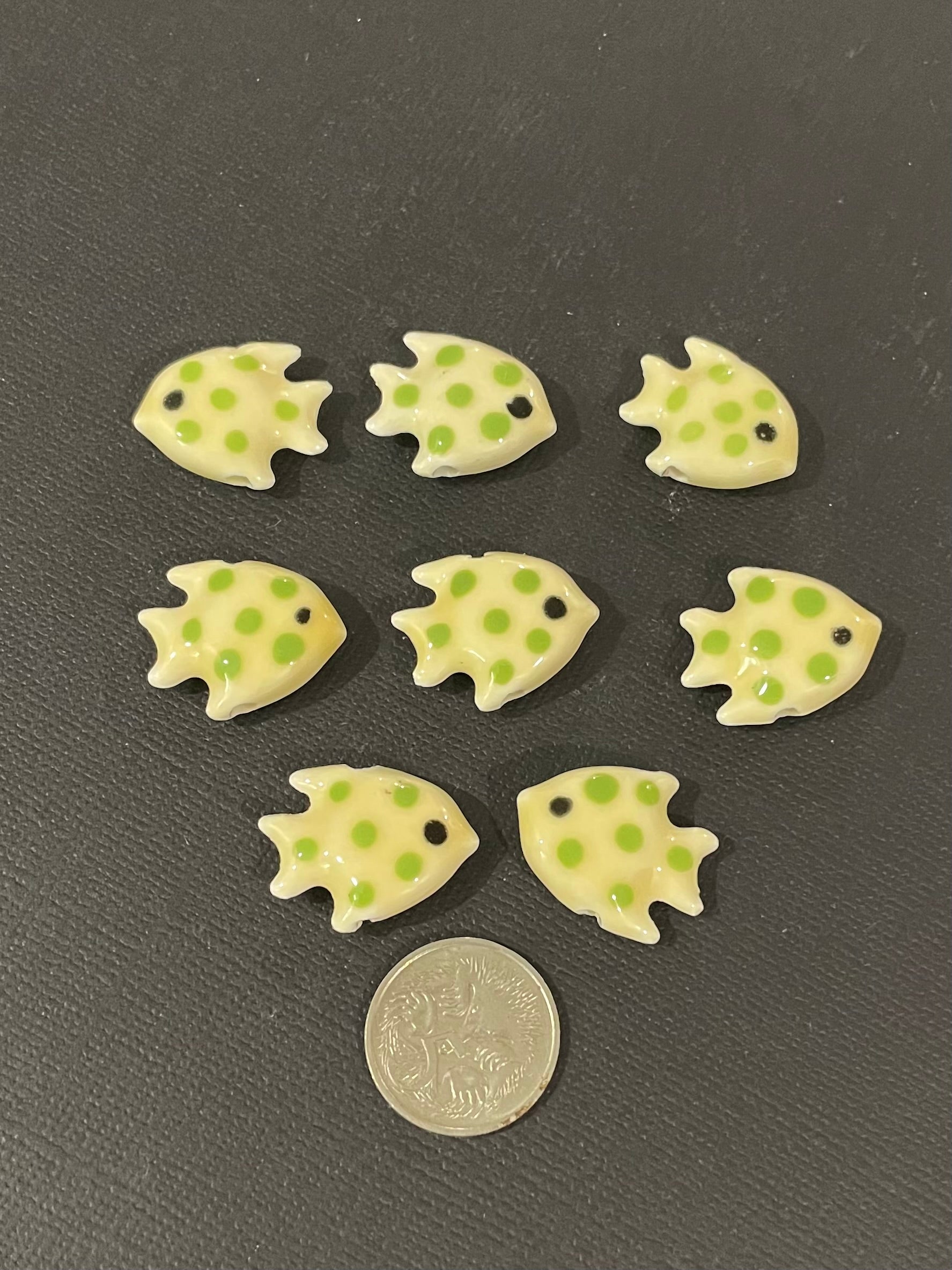 Ceramic Fishies - Yellow