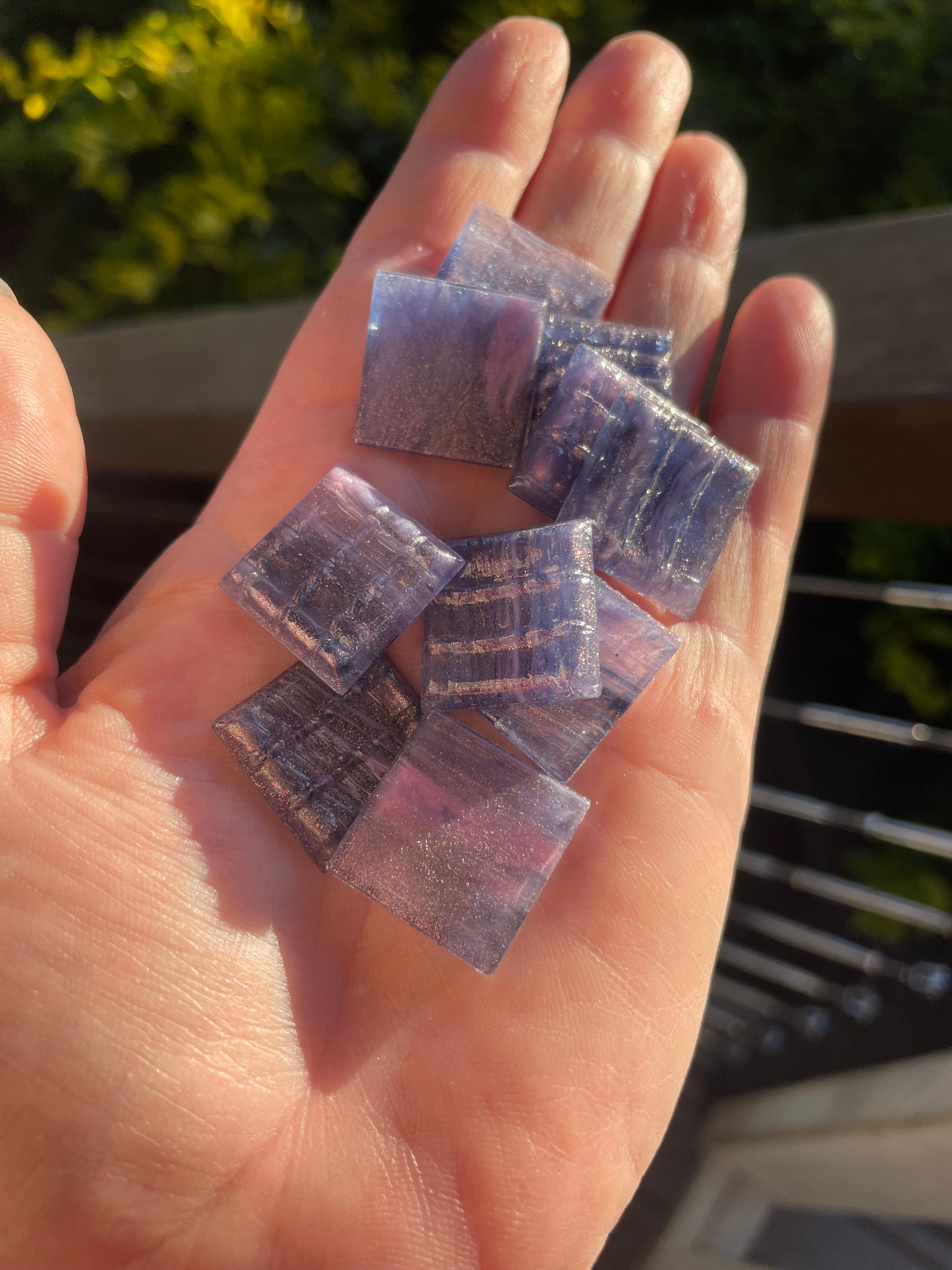 Glass Tiles - 20mm - Violet