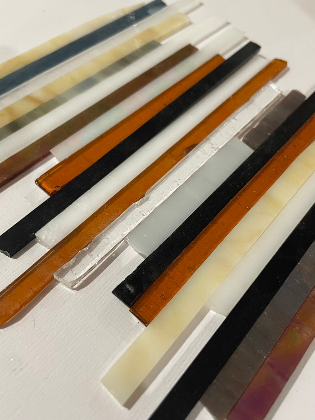 Stained Glass Strips - Neutral Mix Sml