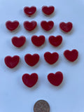 Ceramic Hearts - Small Red