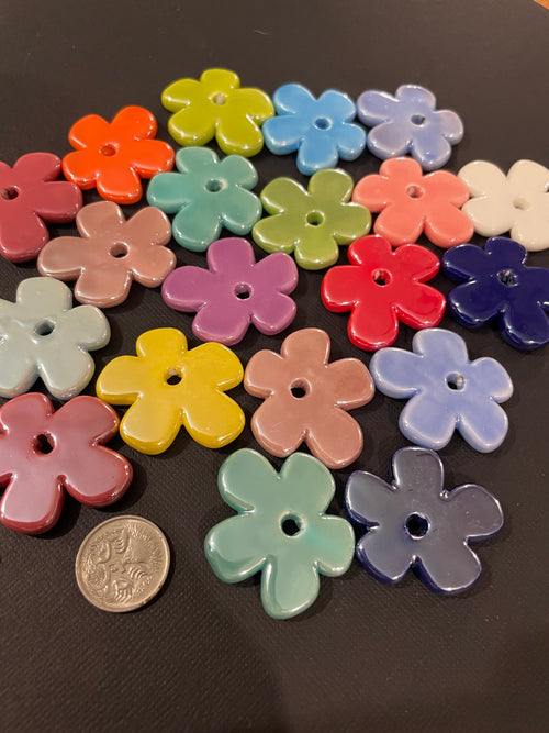 Ceramic Flowers - Mixed