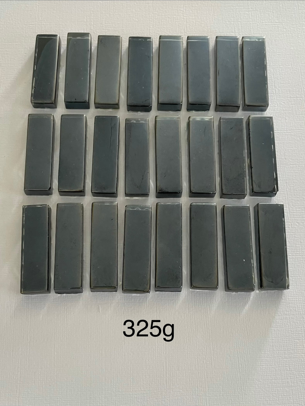Glass Bars - Small Hematite