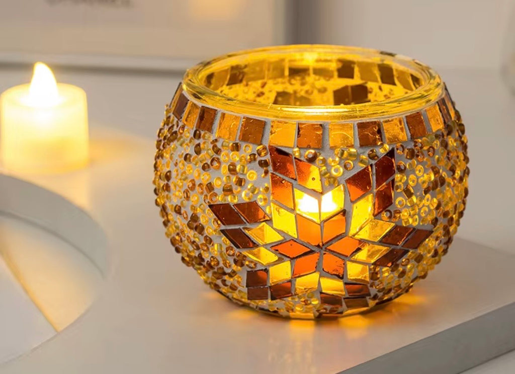 Turkish Lamp Kit - Gold Sunburst