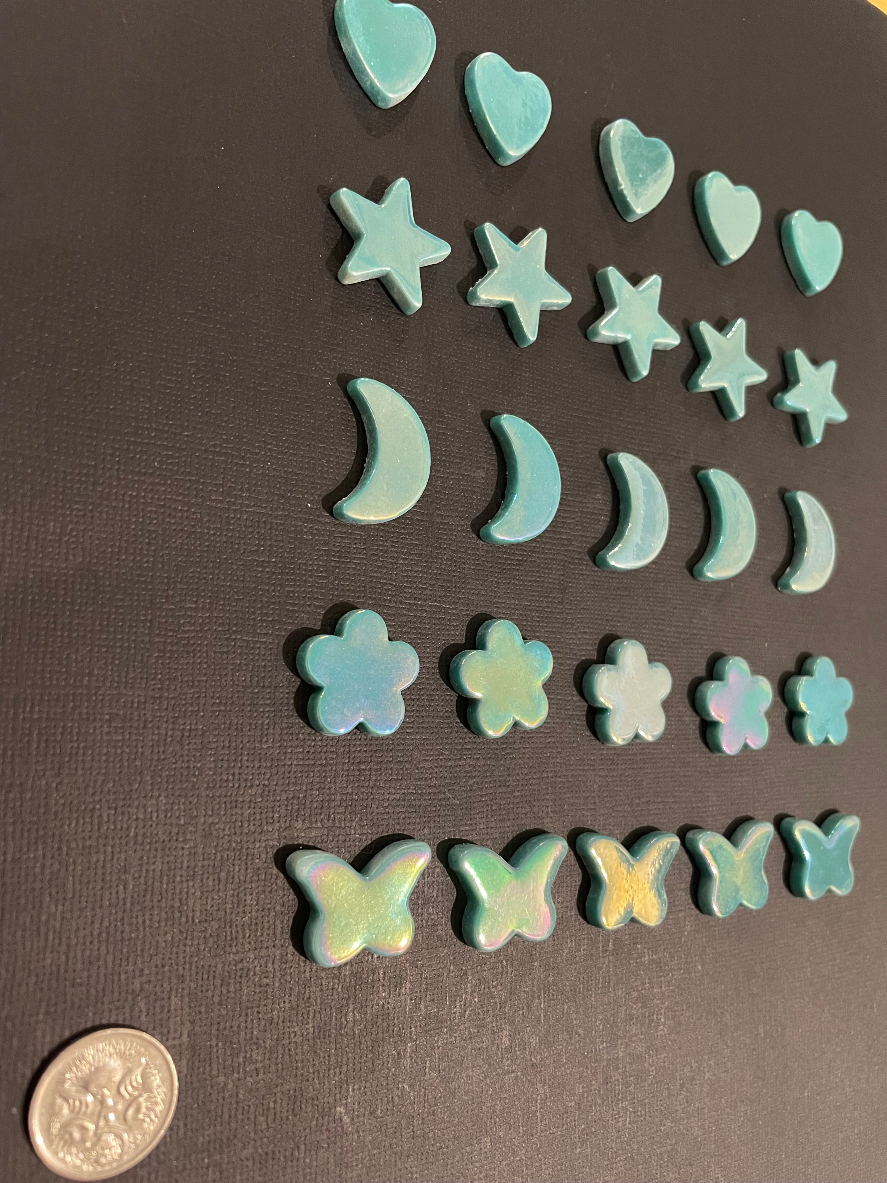 Fantasy Mix - Iridised Teal