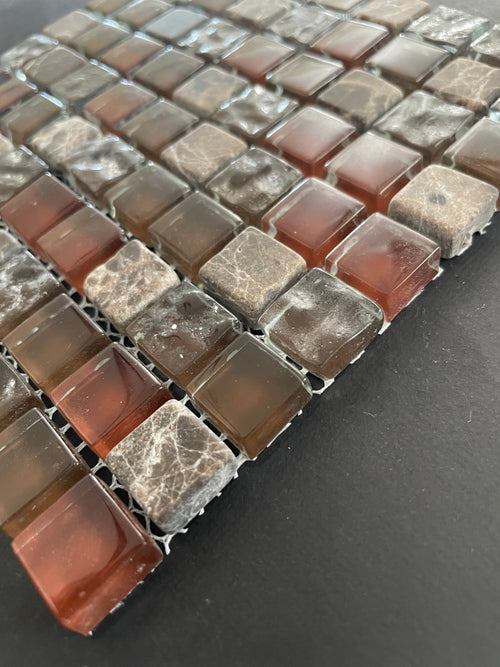 Brown Mini Squares