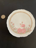 Plate Round - Roses