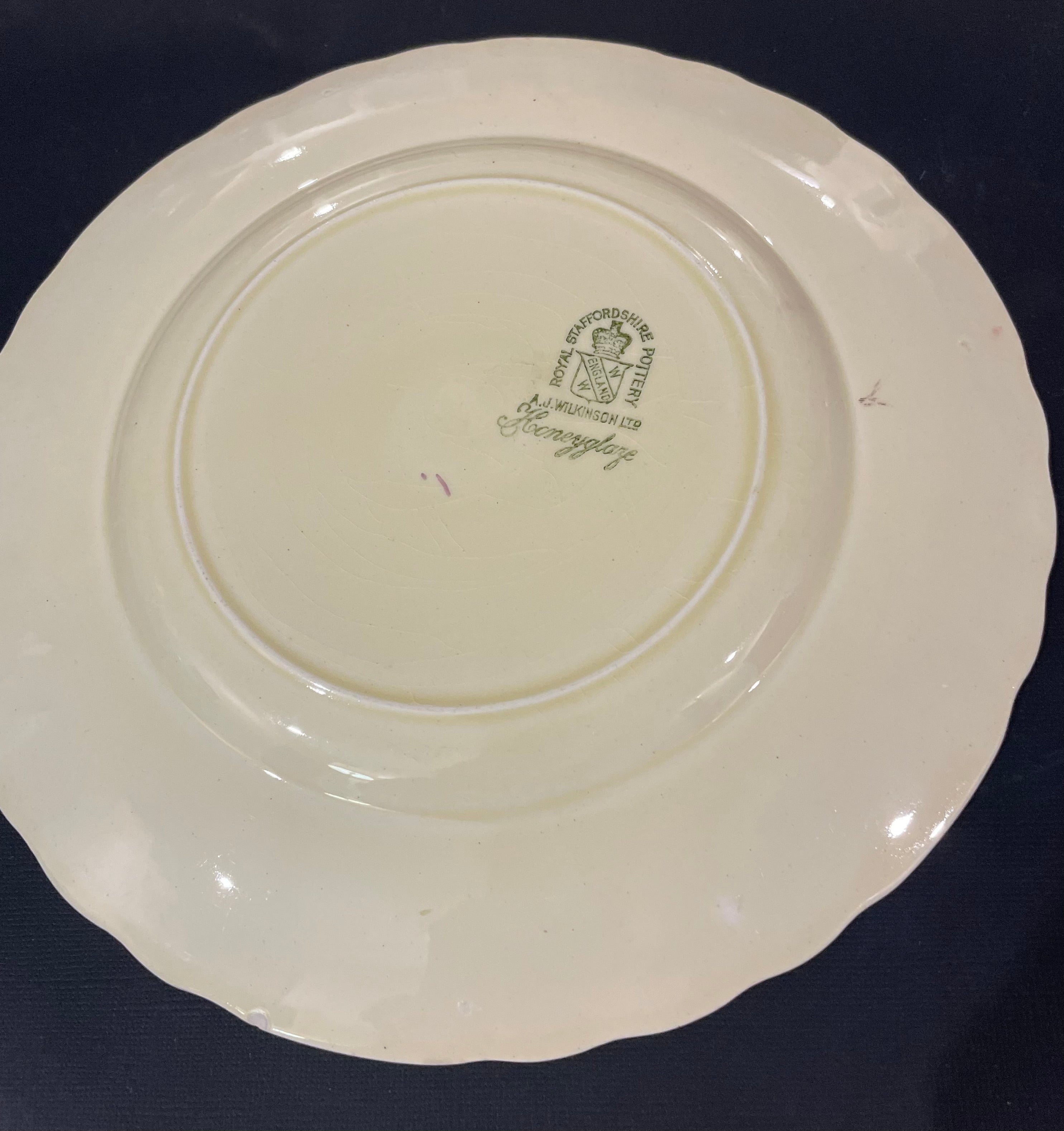 Whole Plate - Vintage Royal Staffordshire 1947