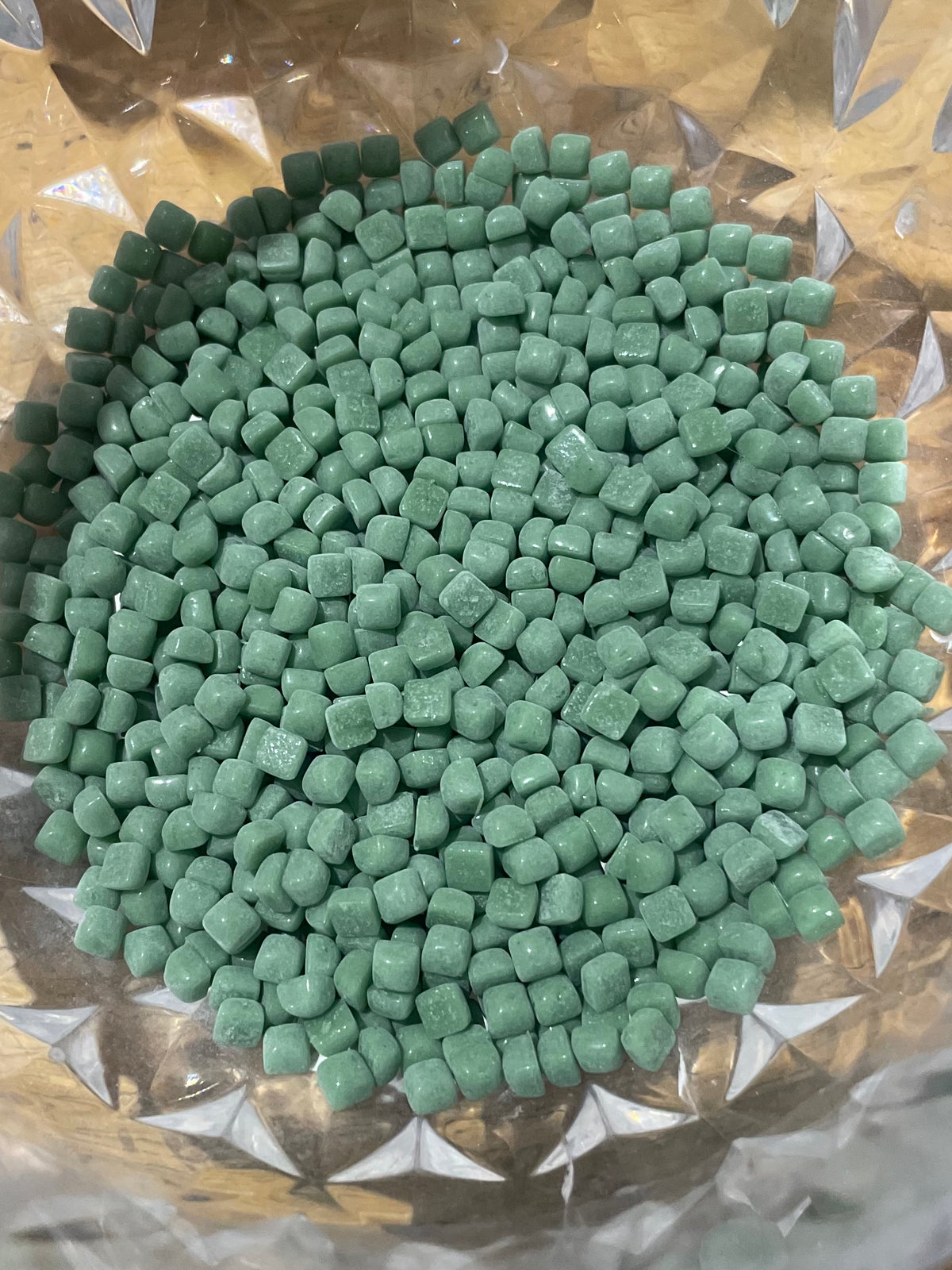 Micro Squares - Meadow Green