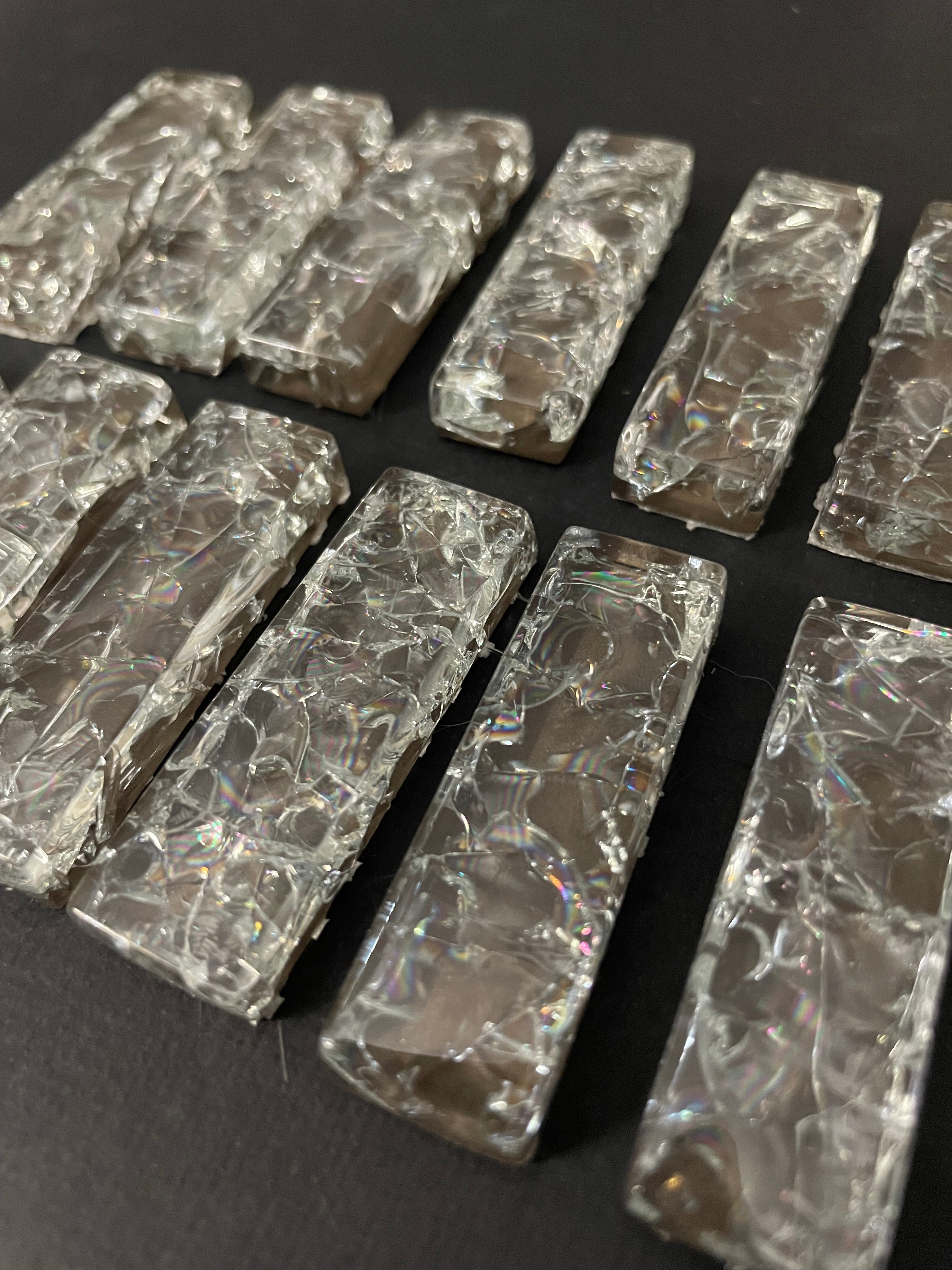 Glass Bars - Crackle
