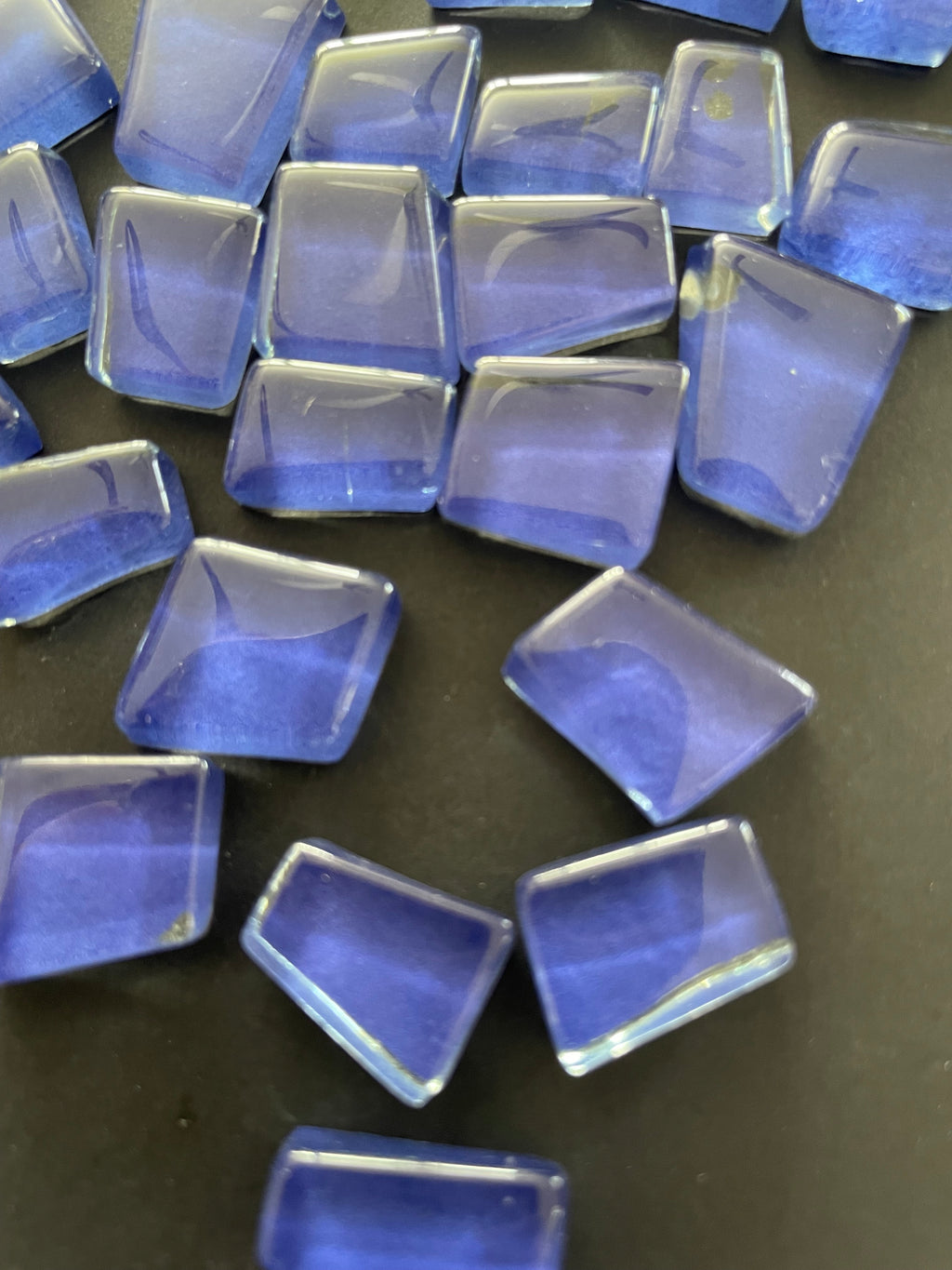 Dark Blue Glass Snippets