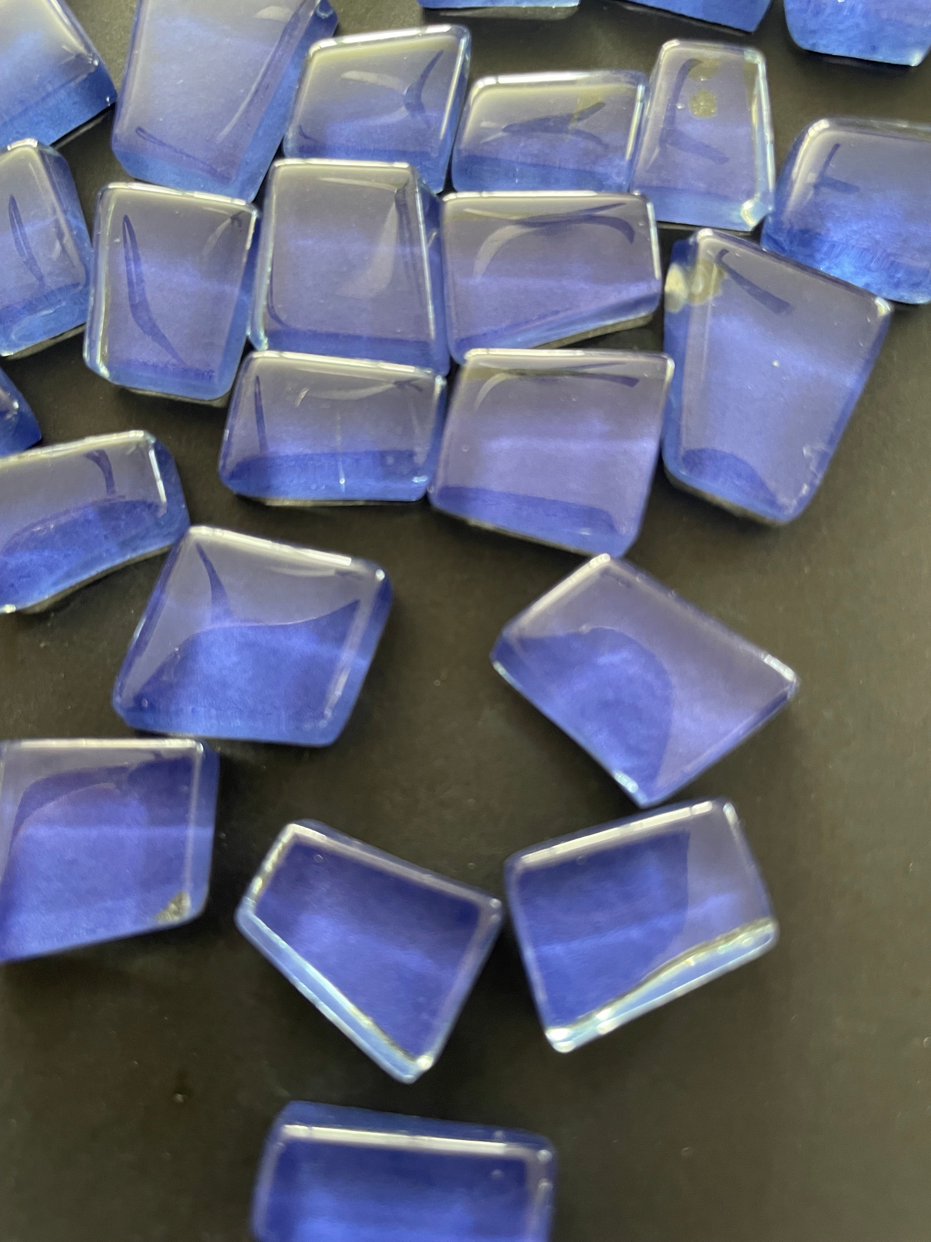 Dark Blue Glass Snippets
