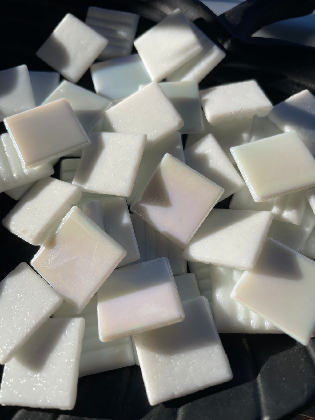 20mm Vitreous Glass Tiles - Snowy Fields