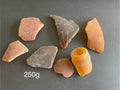 Chunky Amber Seaglass