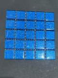Glitter Glass Tiles - Sapphire