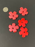 Ceramic Flowers - Red