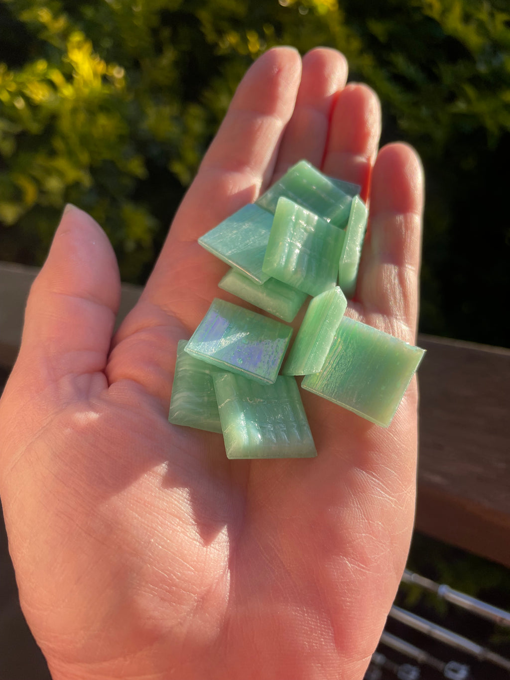 Glass Tiles - 20mm - Fern