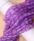 Glass Crackle Beads - Lilac