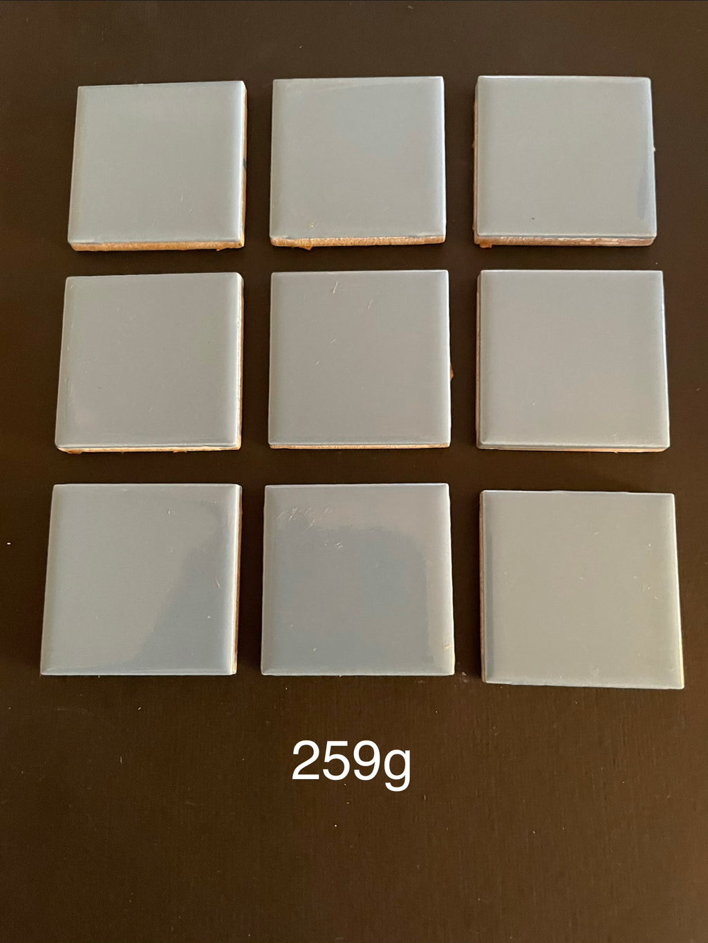 Ceramic Squares - Light Blue