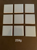 Ceramic Squares - Light Blue