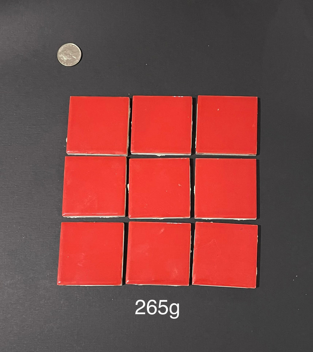 Red Gloss Ceramic Tile