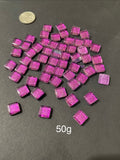 Glass Mini Glitters - Fuscia