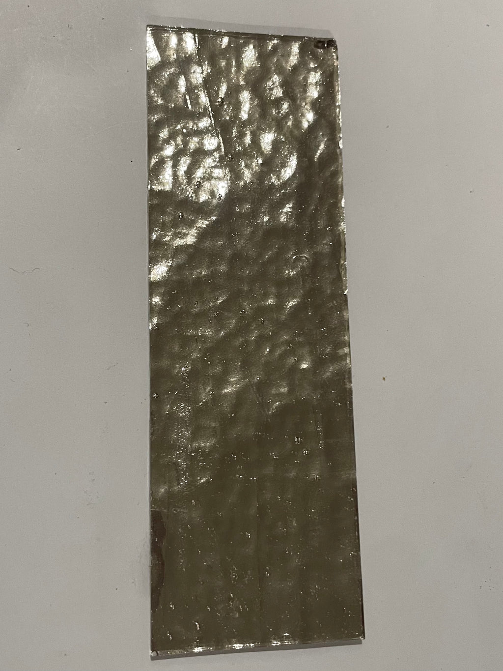 Mirrored Glass Sheet - Silver Wavy
