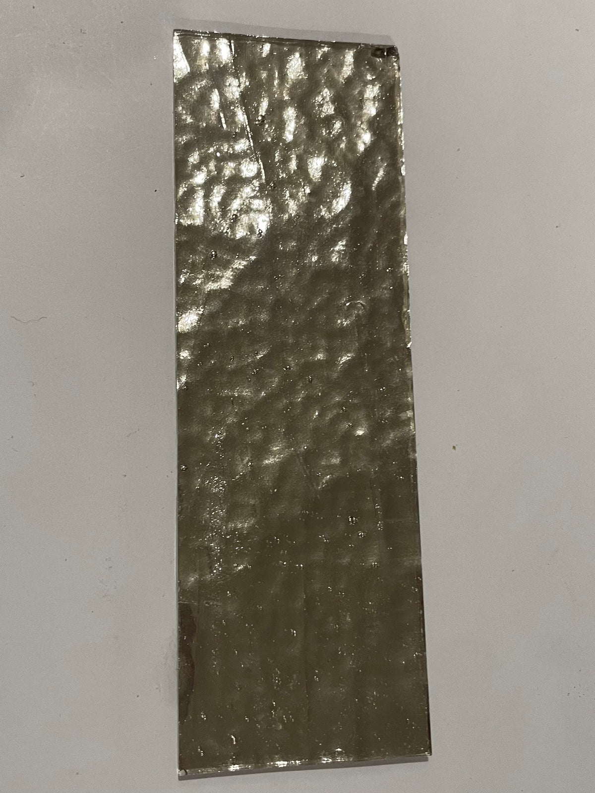 Mirrored Glass Sheet - Silver Wavy