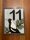 SOLD - House Number - Magpie
