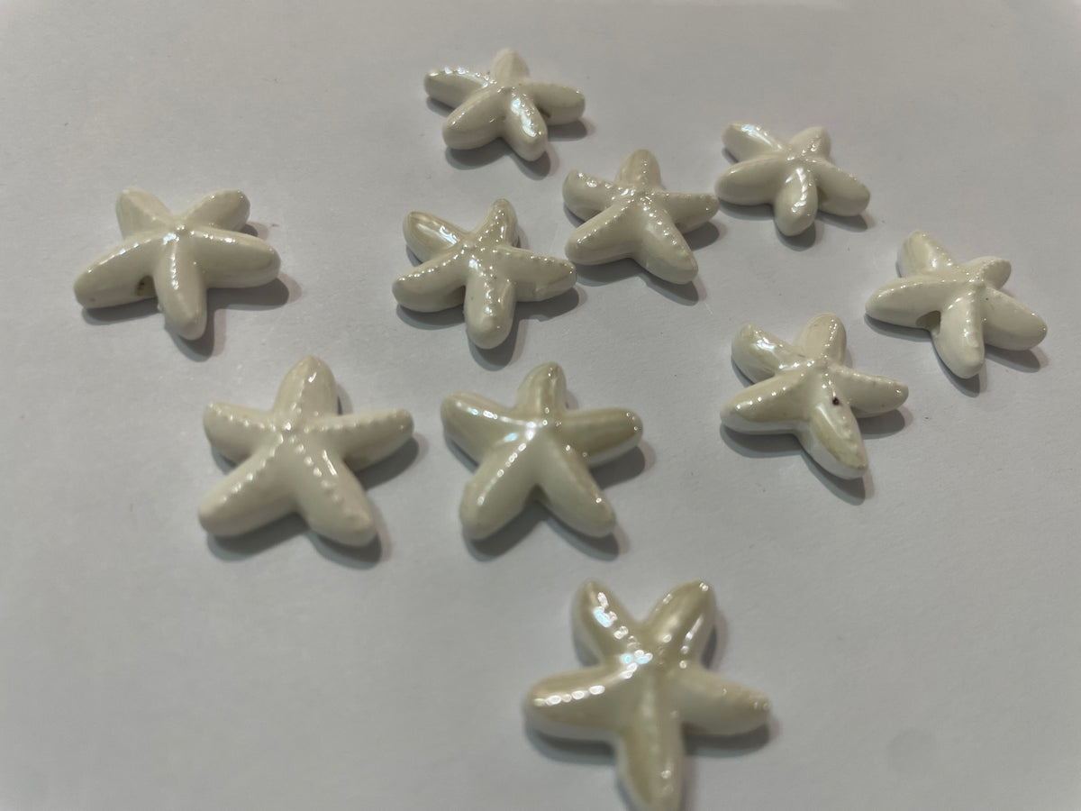 Ceramic Starfish - White