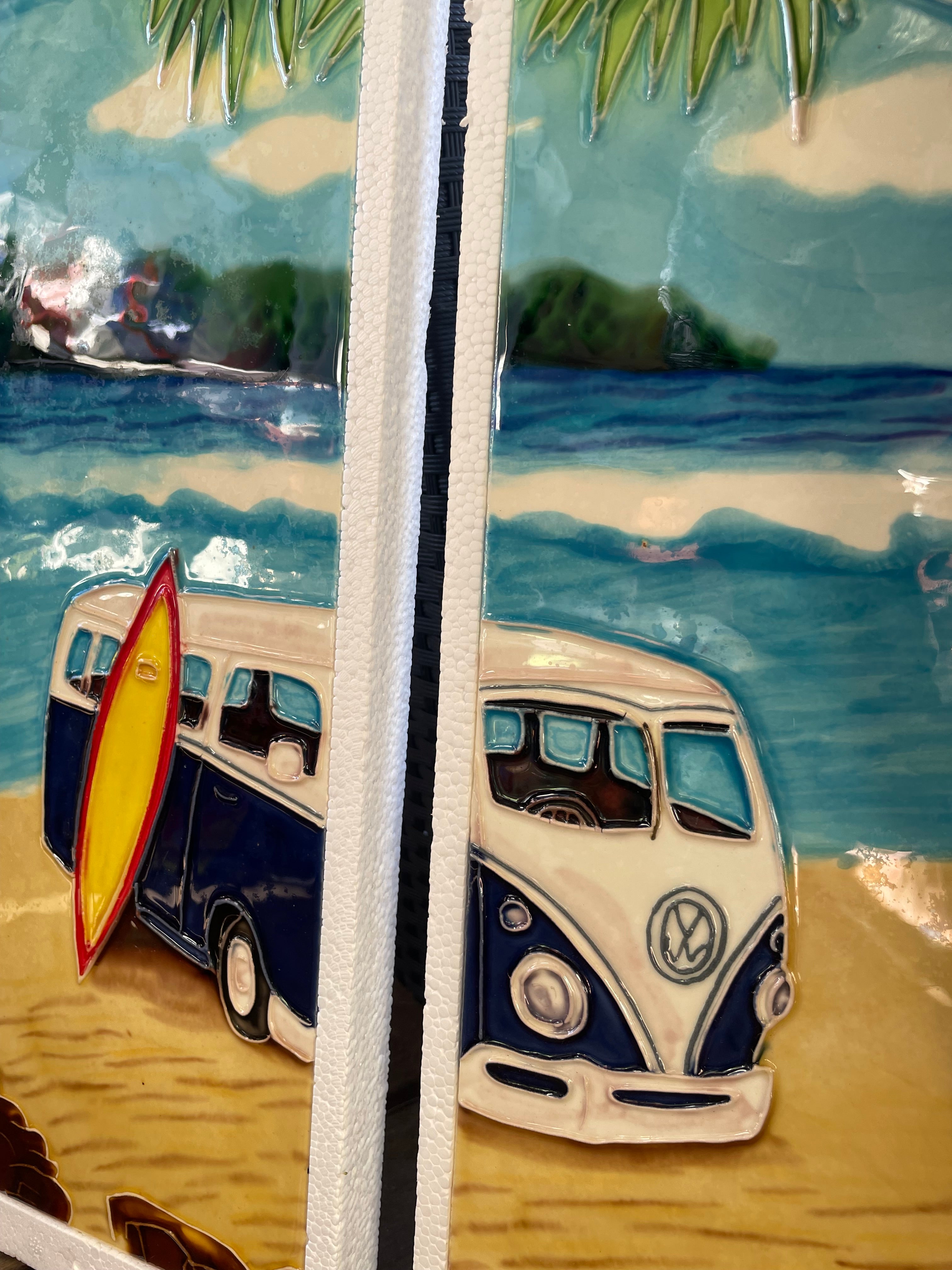 Stunning 3D tiles - Combi Diptych