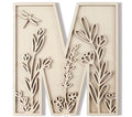 Alphabet Cutout - Letter M