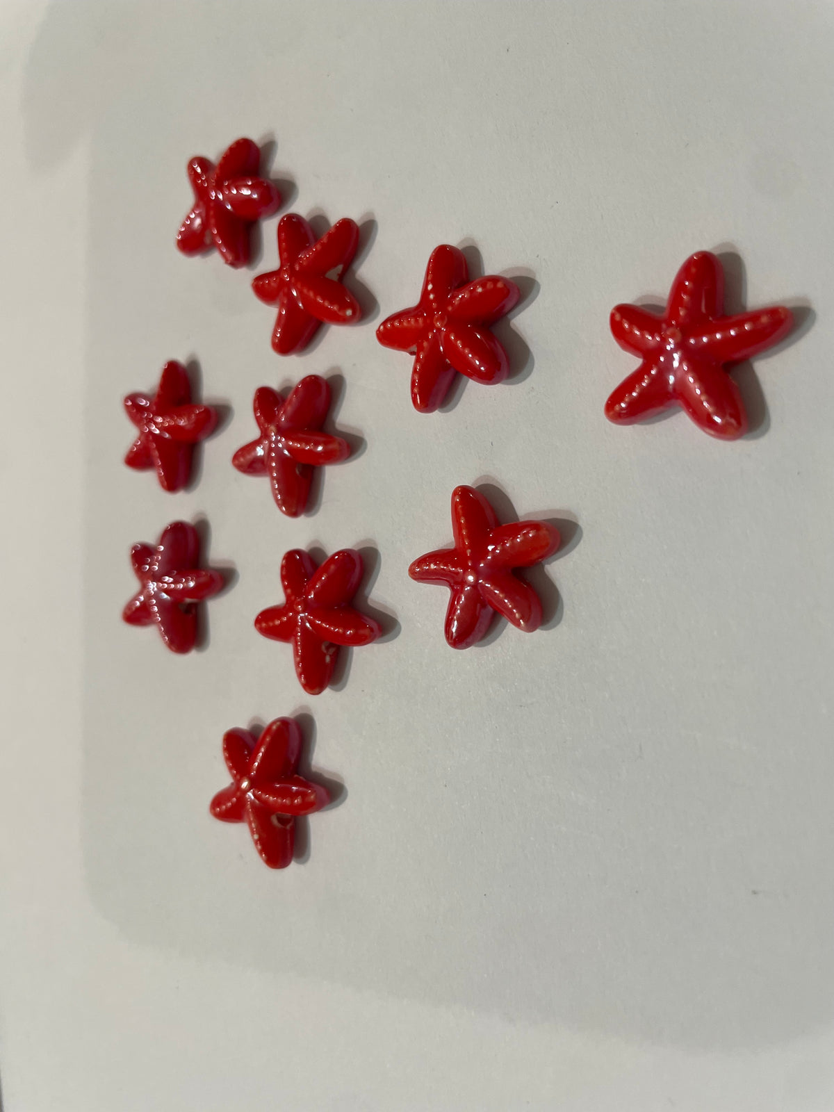 Ceramic Starfish - Red