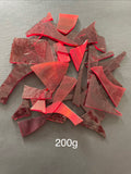 Stained Glass Pieces - Reds
