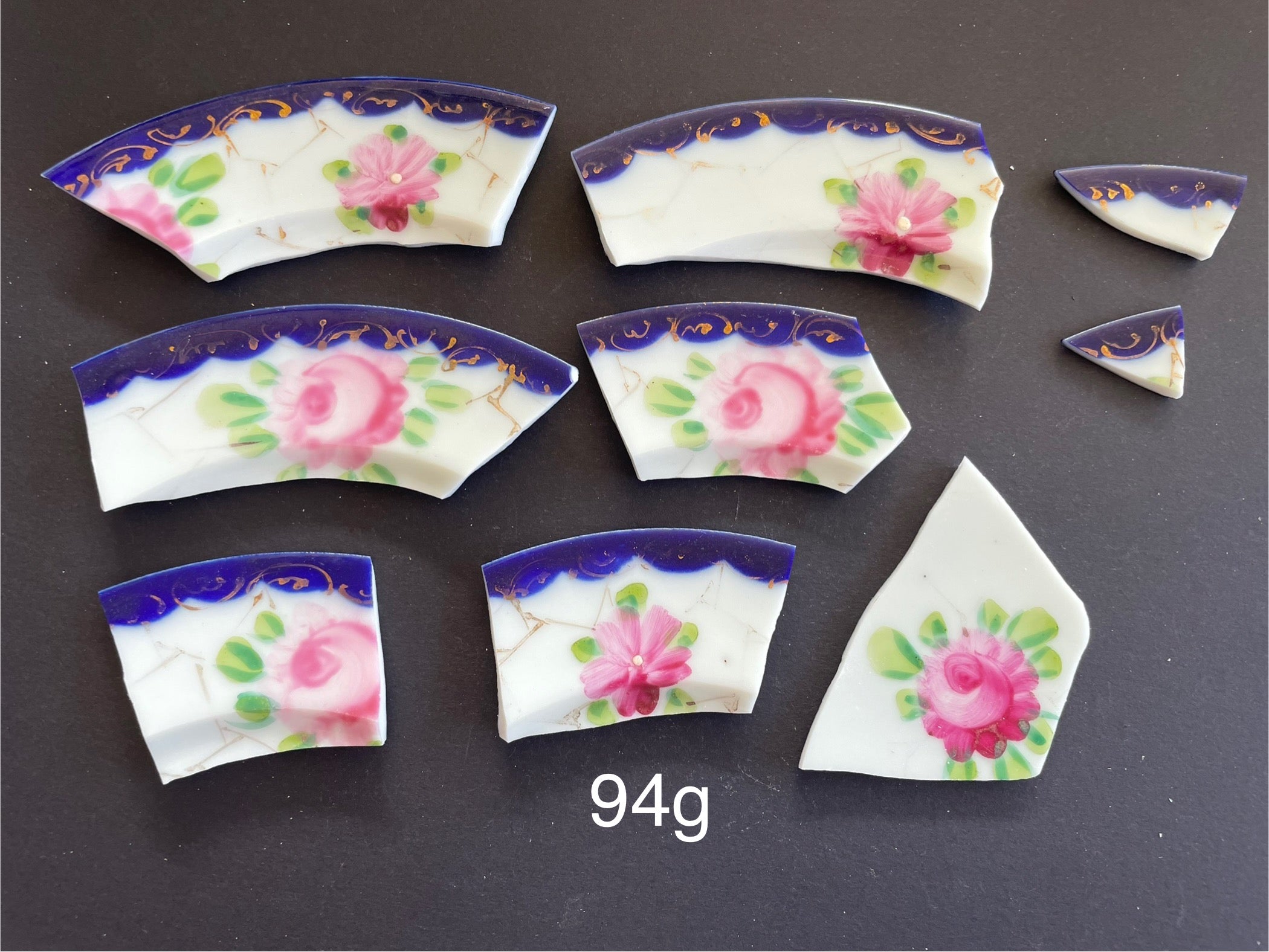 Blue Rimmed Roses