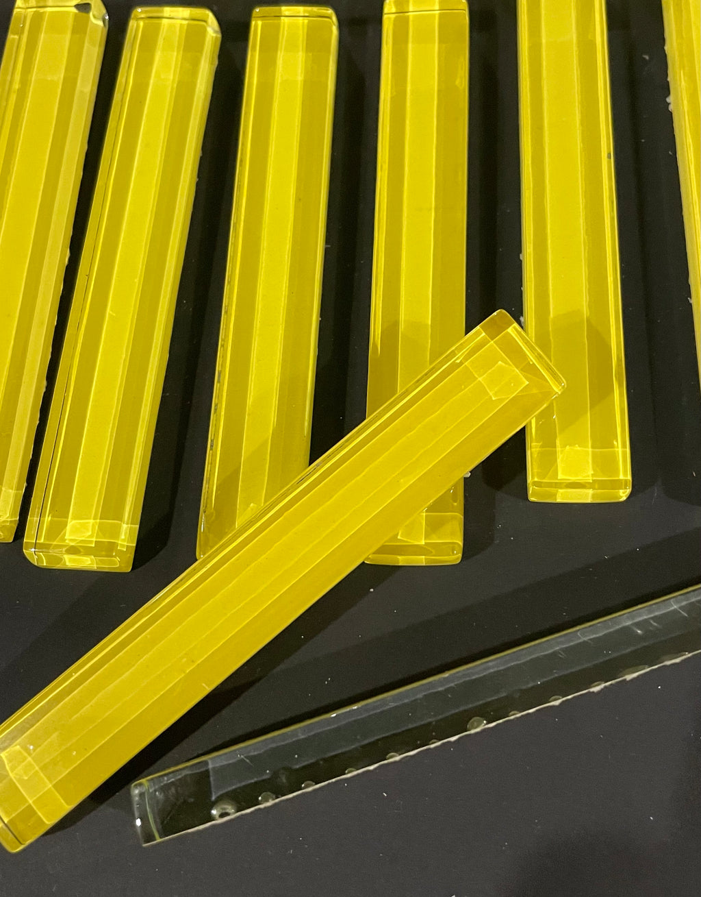Glass Bars - Yellow