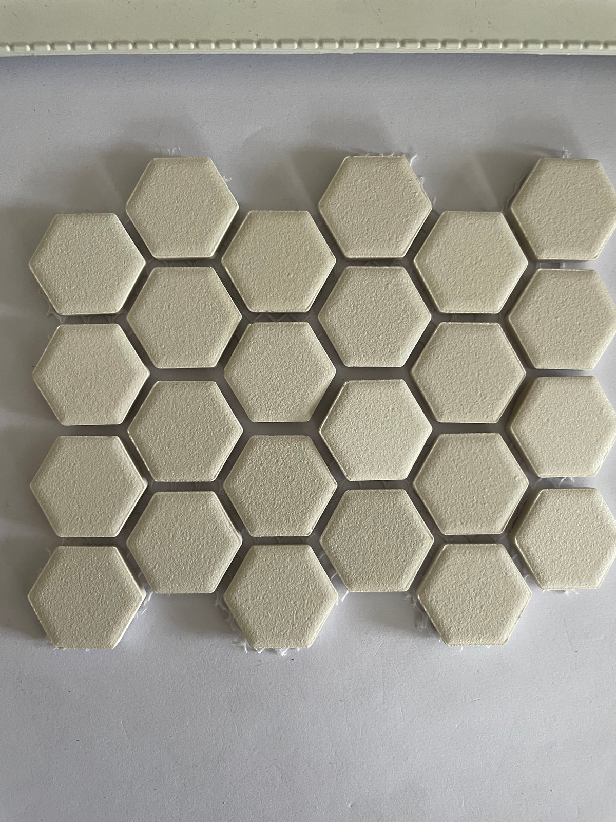 Hexagons White